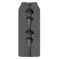 All Black Male Masturbator Masturbateur souple ABM05 Energy 16cm